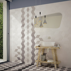 Floor Reliefs White 14cm x 24cm