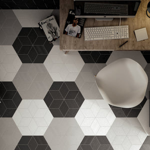 Floor Reliefs White 14cm x 24cm
