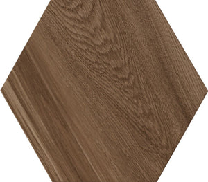Hexagon Wood Nut 24cm x 27.7cm