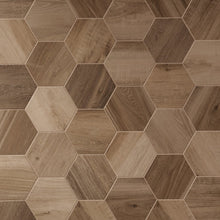 Load image into Gallery viewer, Hexagon Wood Nut 24cm x 27.7cm
