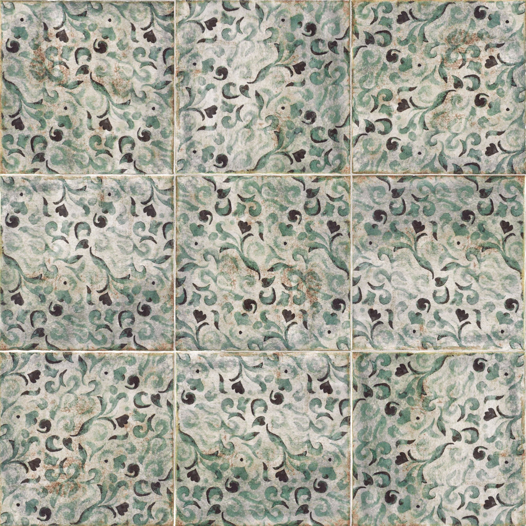 Tuscany Faded Floral Base 20cm x 20cm