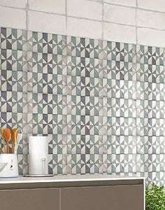 Reminiscent 15cm x 30cm Geometric