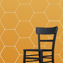 Load image into Gallery viewer, Hexagon Palette Mustard 25.8cm x 29cm
